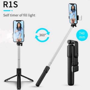 Selfie Stick R15 With Tripod And Flashlight Remote
