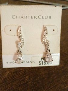 AMERICAN DIAMOND CUTE DANGLES