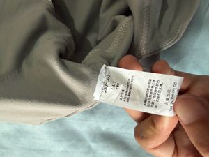 Sports bra with zipper.