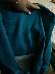 Embroidered Teal Kurta Set on sale
