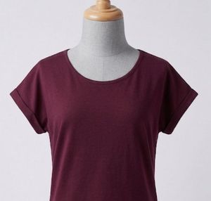Maroon Dolman Sleeve Top