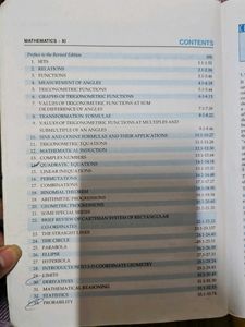 R.D. Sharma Mathematics Class XI Book