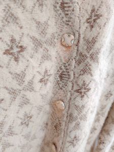 Patterned Knit Cardigan