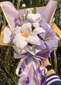 Crocheted Flower Bouquet