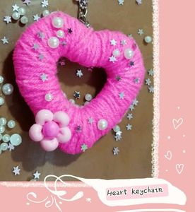 Pink Heart Keychain🩷