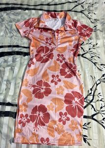 SSS Floral Bodycon Dress