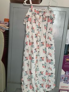Floral Print Maxi Dress