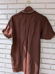 Men's Brown Polo T-Shirt