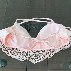 Lace Ruffle Bralette