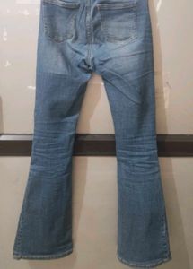 Blue Flare Jeans