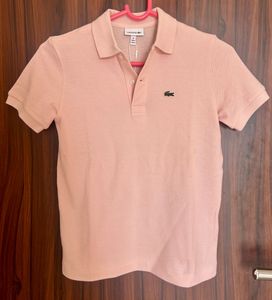 Lacoste 100% Cotton Pique Polo Tshirt