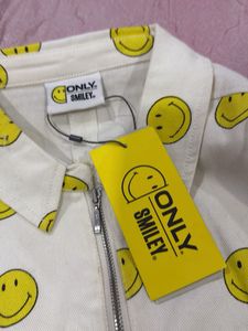 Happy Face Print Dress