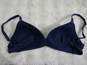 zudio Comfortable Navy Blue Bra