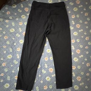 Classic Black Denim Jeans
