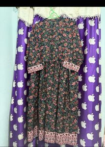 Beautiful Floral Kurta Set with Dupatta