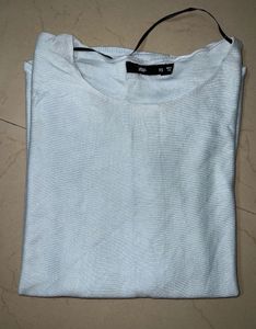 Comfortable Sky Blue Long Sleeve Top