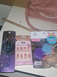 Nail Art &amp; Makeup Tools Set
