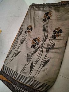 Elegant Floral Saree