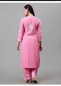 SevaChikan Chikankari kurta Set