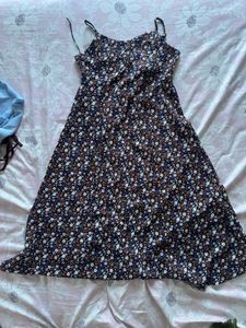 Floral Print Midi Dress