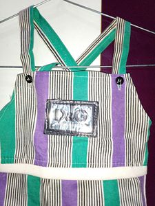 (3-6 Months)Kids Printed Cotton Dungrees