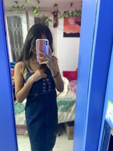 Denim Mini Dress - Cute & Stylish