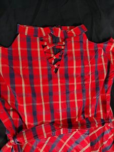 Red Color One Piece