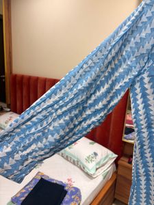 Boho Blue kilol Cotton Kurta