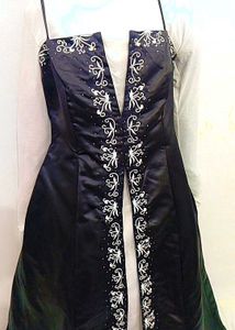 Elegant Embellished black gown
