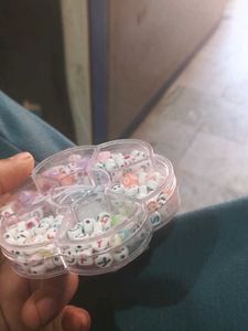 Alphabet &amp; Smiley Face Beads for DIY Crafts