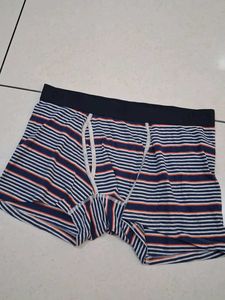 L Striped Men's Boxer Briefs