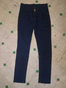 High Waist Dark Wash Skinny Jeans