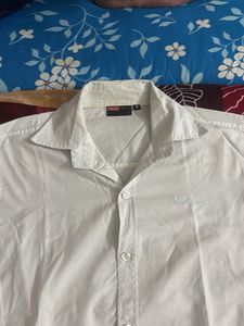 Classic White Long Sleeve Men's Shirt