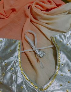 Combo Of 2 Women's Blouse ( Black/Silver)