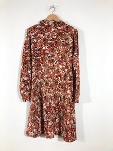 Brown Printed Dress(Women’s)