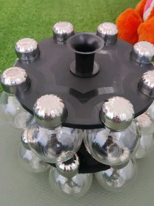 Multipurpose Plastic Revolving Spice Rack
