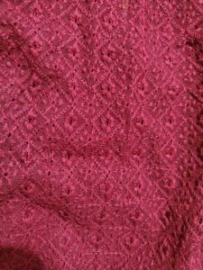 Elegant Red Embroidered Kurta
