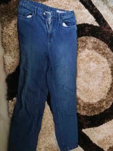 Zudio Blue Denim Mom Jeans