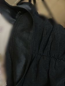 black dress off shoulder
