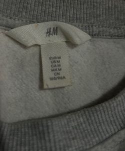 Boston Grey H&amp;M Sweatshirt