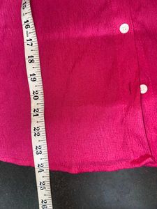 Vibrant Pink shirt