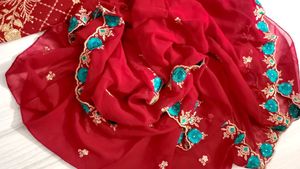 Bridal/ Embroided Party Wear Dress Material