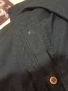 Boy's Black Kurta