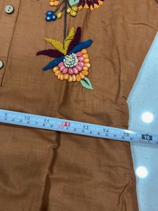 Floral Hand Made Embroidered Dress