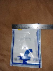 pack of 75 Transparent Flip-kart Polybag with QR C