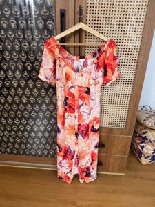 HnM Floral Print Maxi Dress
