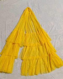 Yellow Embroidered Lehenga Choli Set