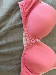 Pretty Pink Padded Bra