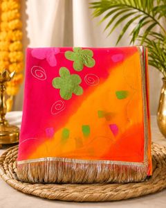 Rajputi Poshak Half-Pure Material Dupatta ✨