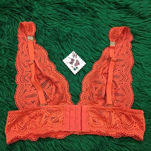 Exquisite Orange🆕🎁 Lace Bralette